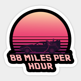 Back to the Future Sticker